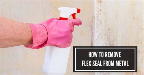 how to remove flex seal paste from skin