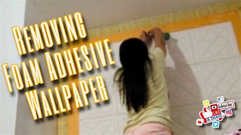 How To Remove Foam Adhesive