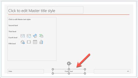 how to remove footer from powerpoint slide
