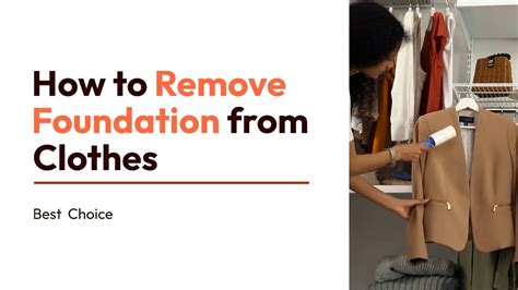 How To Remove Foundation From Comforter