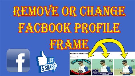 How To Remove Frame From Profile Pic In Facebook