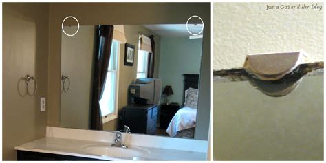 How To Remove Framed Bathroom Mirror