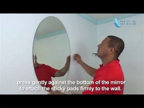 How To Remove Frameless Mirror From Wall