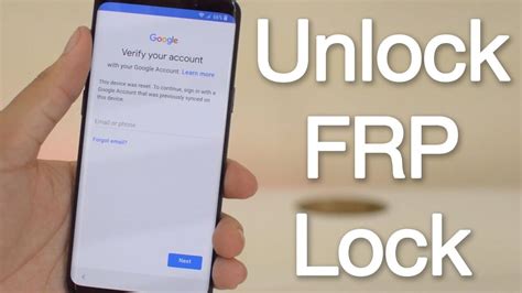 how to remove frp on android phone
