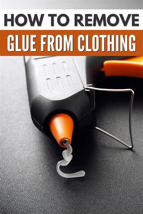 How To Remove Glue From A Jacket
