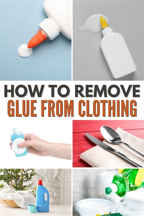 How To Remove Glue From The Fabric