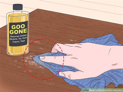 How To Remove Glue Residue From Painted Surface