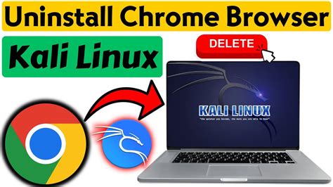 how to remove google chrome in kali linux