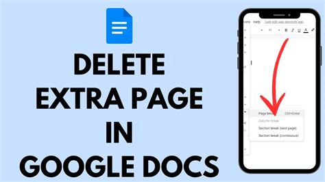 How To Remove Google Docs Blank Page