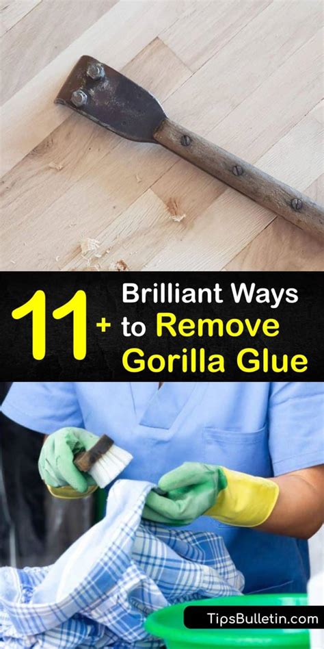 How To Remove Gorilla Glue From Tile Floor