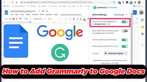 how to remove grammarly from google docs