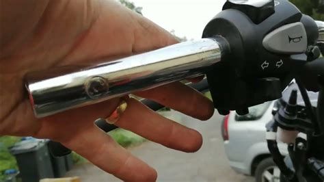 How To Remove Handlebar End Weights