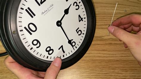 How To Remove Hands From Clock