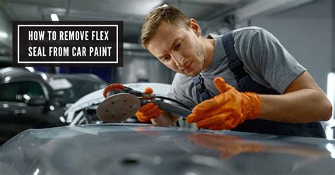 how to remove hardened flex seal
