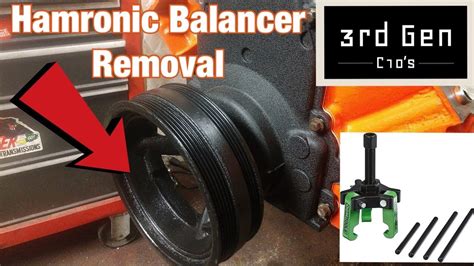 How To Remove Harmonic Balancer Bolt On 5.3
