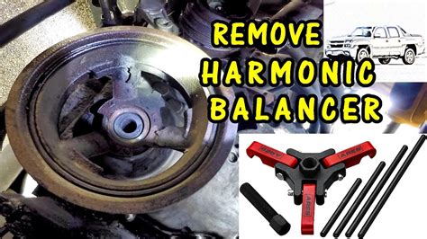 How To Remove Harmonic Balancer Chevy 5.3