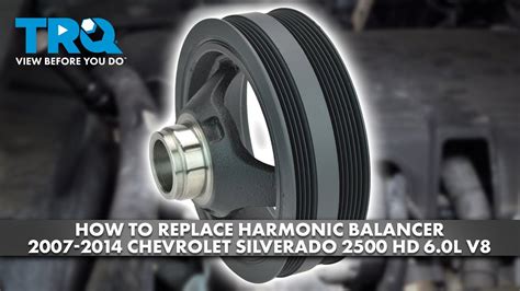 How To Remove Harmonic Balancer Chevy 6.0