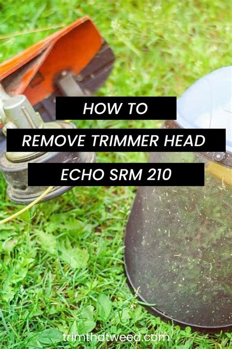 How To Remove Head From Echo String Trimmer
