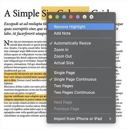 How To Remove Highlight From Pdf Mac