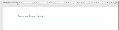 how to remove horizontal line in header
