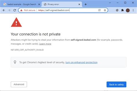 how to remove https not secure error