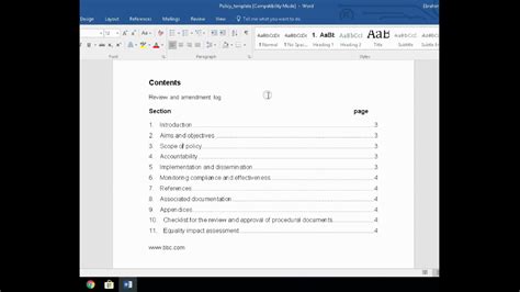 How To Remove Hyperlink From Table Of Contents In Word