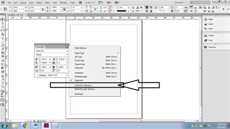 how to remove hyperlink underline in indesign