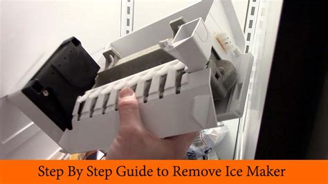 How To Remove Icemaker From Whirlpool Refrigerator