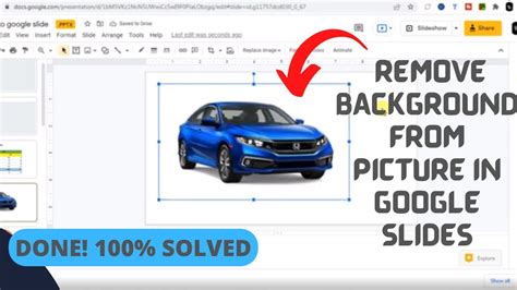 how to remove image background in google slides