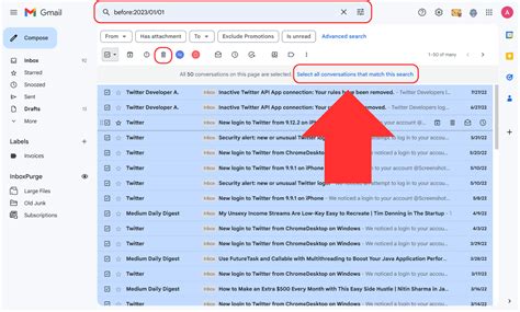 how to remove important emails from gmail