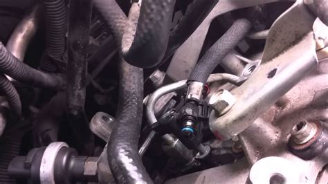 How To Remove Injector Return Line Lml Duramax