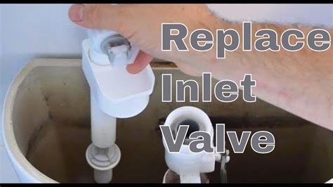 How To Remove Inlet Valve In A Toilet
