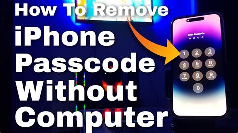 how to remove iphone passcode without losing data