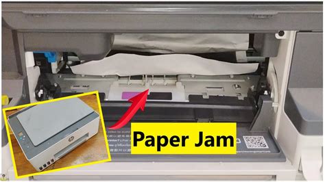How To Remove Jammed Paper From Printer