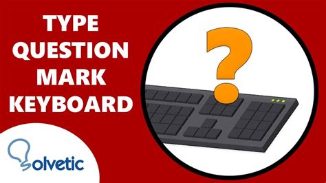 How To Remove Keyboard Question Mark