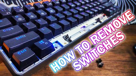 How To Remove Keyboard Switches