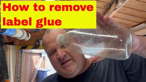 How To Remove Label Glue From A Plastic Container