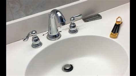 How To Remove Lavatory Faucet