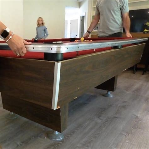 How To Remove Legs From Pool Table