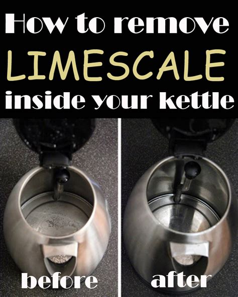 How To Remove Limescale From Inside A Kettle