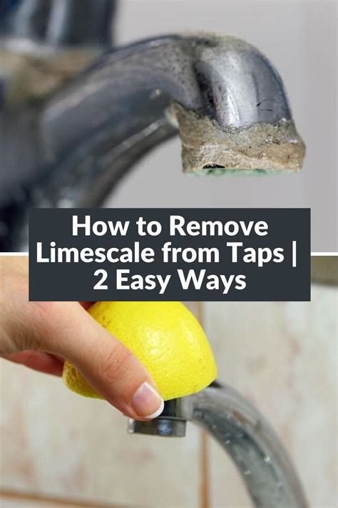 How To Remove Limescale From Under Taps