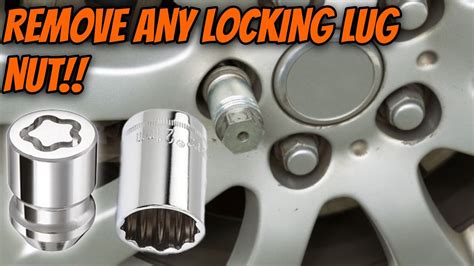 How To Remove Lock Nuts From A Car
