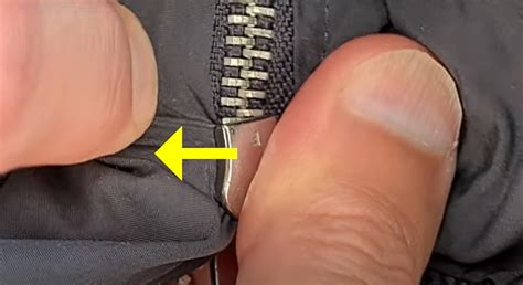 How To Remove Material Caught In Zipper