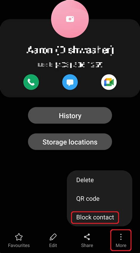 how to remove message blocking on samsung