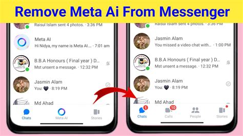 how to remove messenger icon from facebook