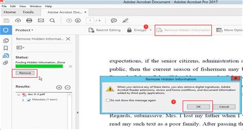 how to remove metadata from a pdf file