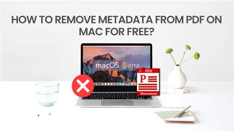 how to remove metadata from pdf on macbook