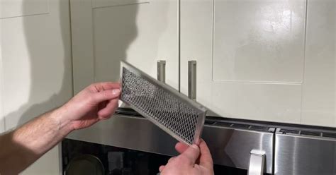 How To Remove Microwave Filter