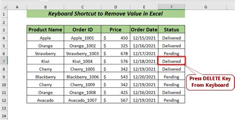 how to remove mid value in excel