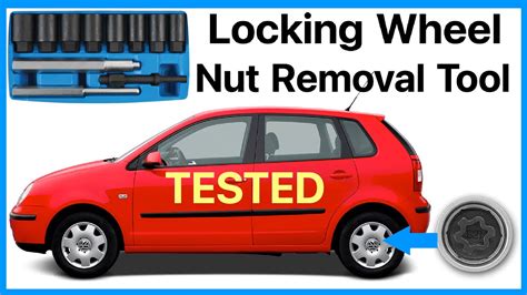 How To Remove Mini Locking Wheel Nuts